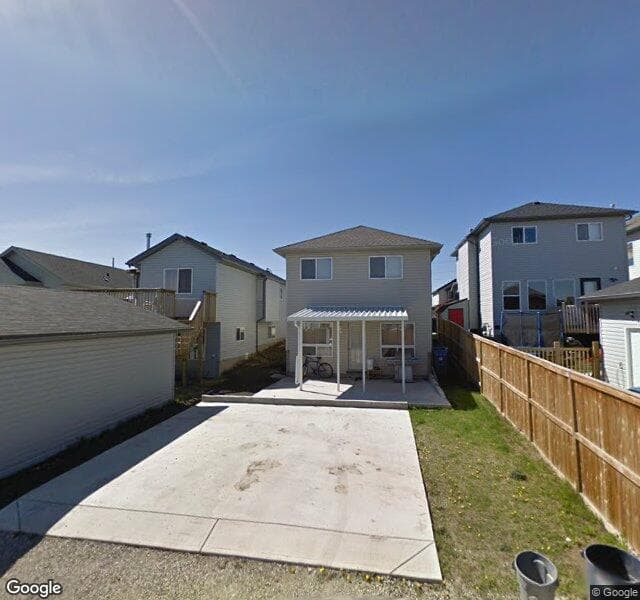 Street view of 144 Everstone Rise SW, Calgary