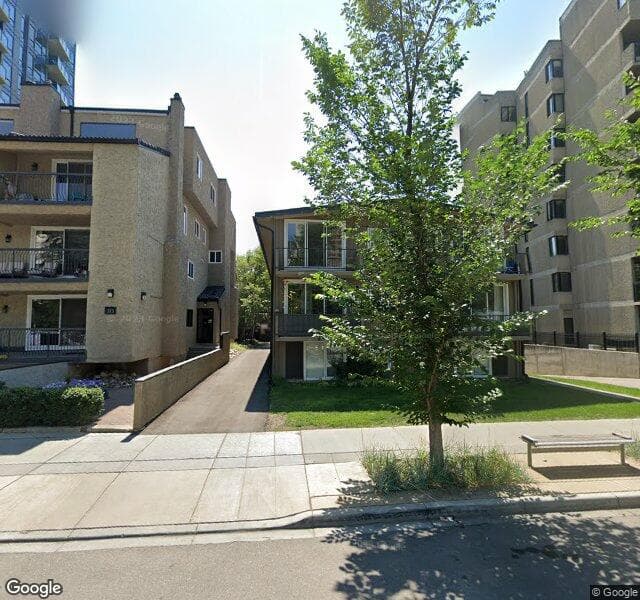 Street view of 103-317 13 Avenue SW, Calgary