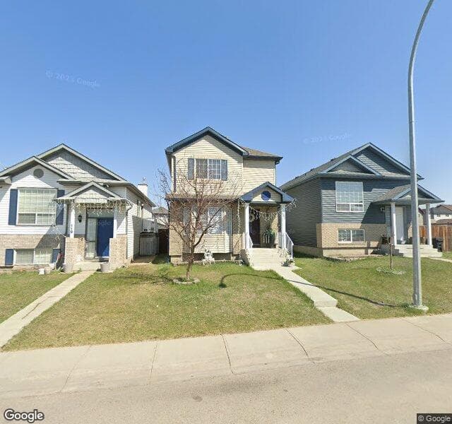 Street view of 123 Saddlemont Manor NE, Calgary