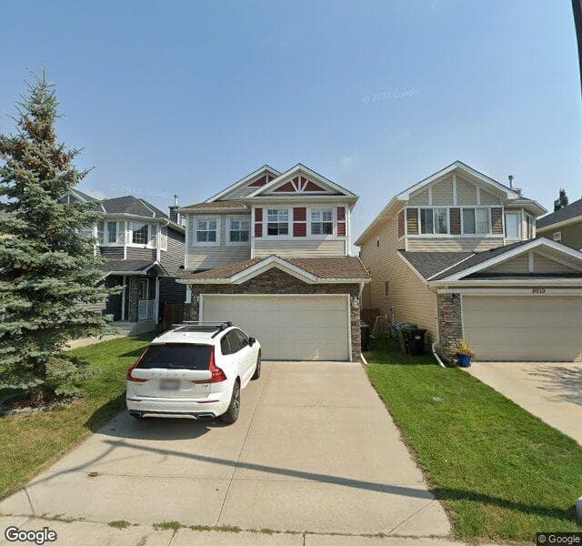 Street view of 8014 Cougar Ridge Avenue SW, Calgary