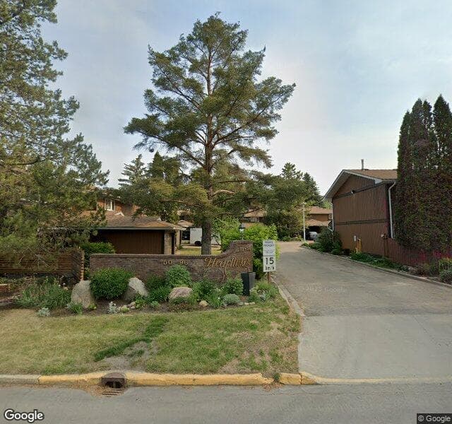 Street view of 58 Hearthstone NW, Edmonton