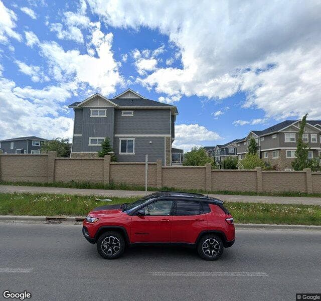 Street view of 507 Evanston Manor NW, Calgary