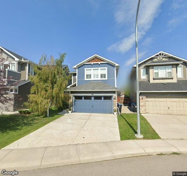 Street view of 46 Auburn Glen Common SE, Calgary