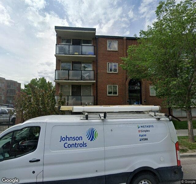 Street view of 336-1421 7 Avenue NW, Calgary