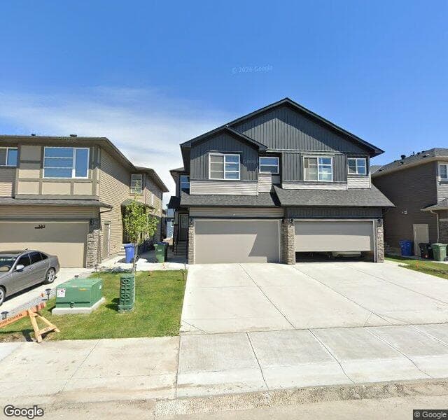 Street view of 336 Savanna Avenue NE, Calgary