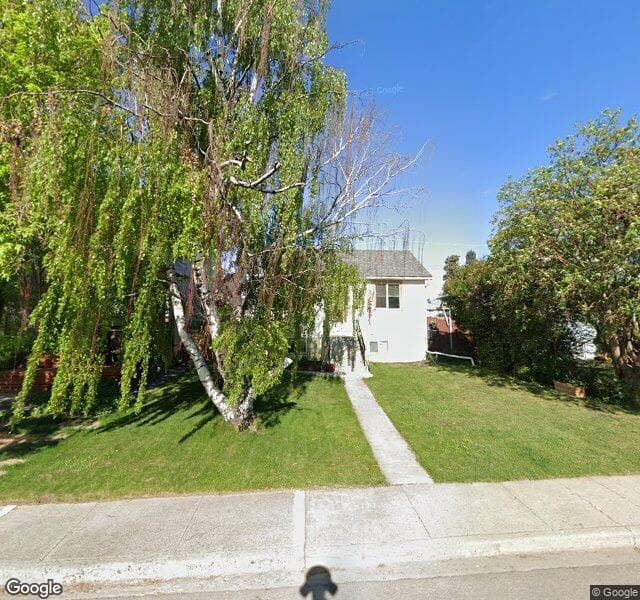Street view of 1819 William Street SE, Calgary