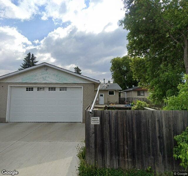 Street view of 12724 95A Street NW, Edmonton