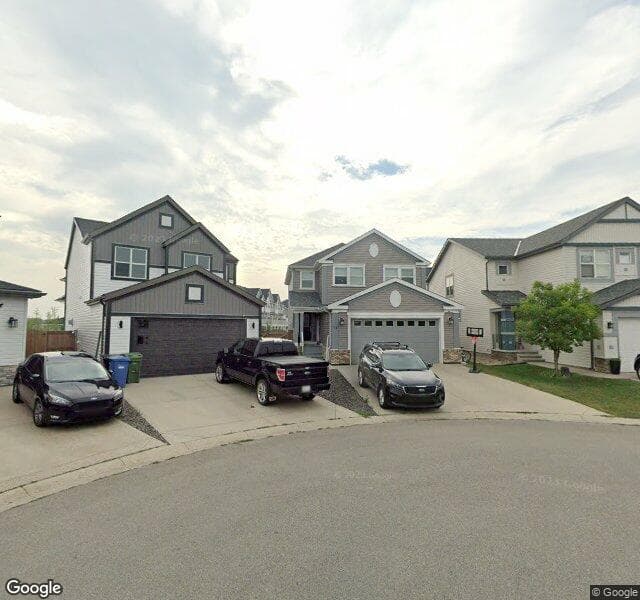 Street view of 74 Copperleaf Park SE, Calgary