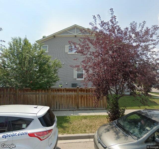 Street view of 49 Elgin Meadows Green SE, Calgary