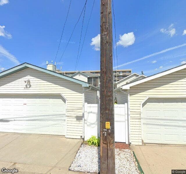Street view of 9337 103 Avenue NW, Edmonton