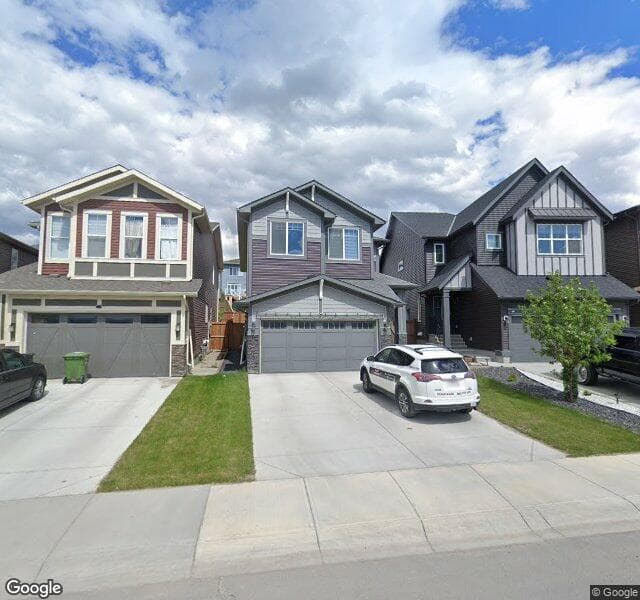 Street view of 112 Lucas Way NW, Calgary