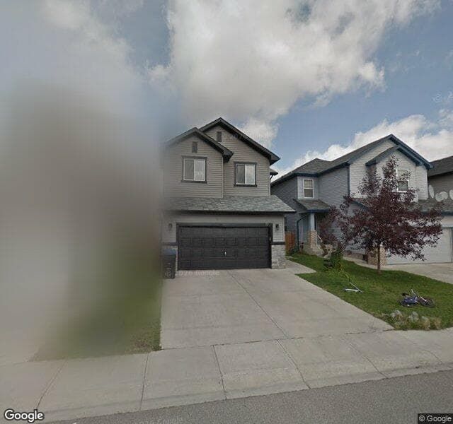 Street view of 73 Saddlecrest Green NE, Calgary