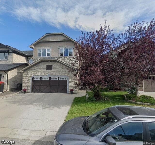 Street view of 177 Aspen Stone Grove SW, Calgary