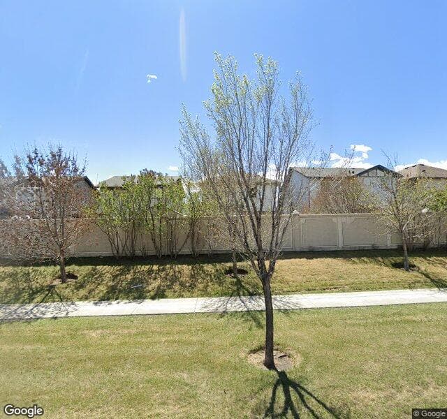 Street view of 123 New Brighton Close SE, Calgary