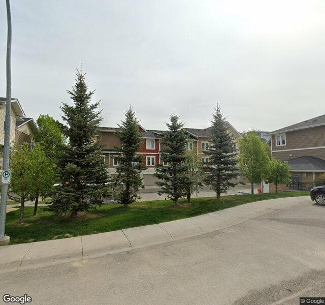 Street view of 1206 Auburn Bay Square SE, Calgary