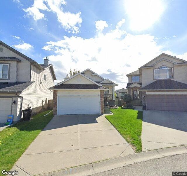 Street view of 36 Cranfield Place SE, Calgary