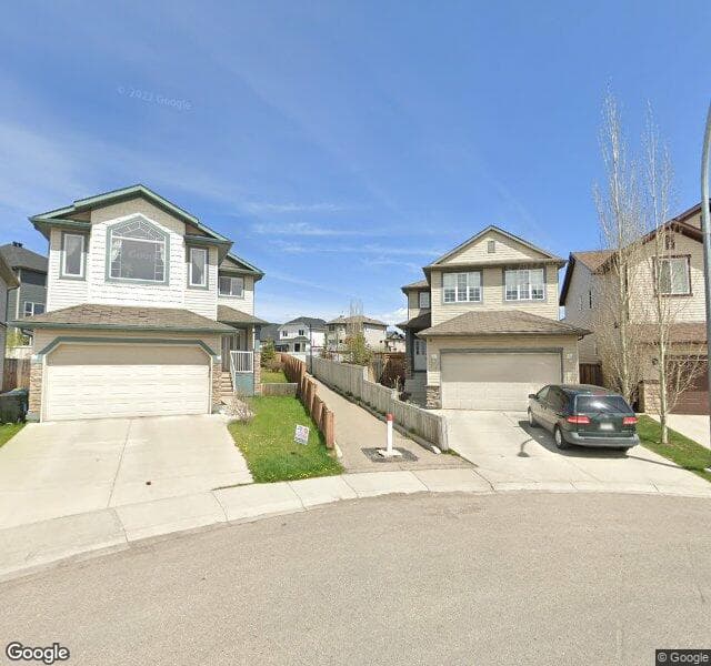Street view of 77 Tuscany Ridge Mews NW, Calgary