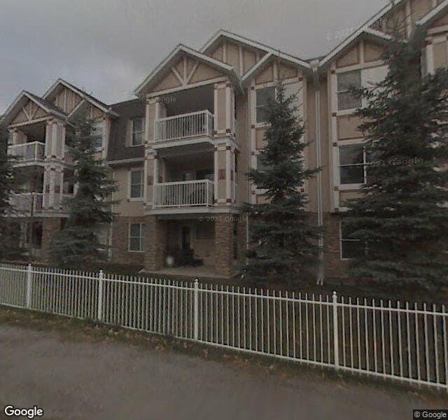 Street view of 103-4507 45 Street SW, Calgary