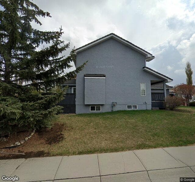 Street view of 3 Hamptons Grove NW, Calgary