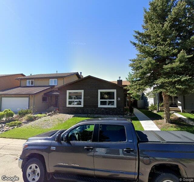 Street view of 31 Cedarbrook Way SW, Calgary
