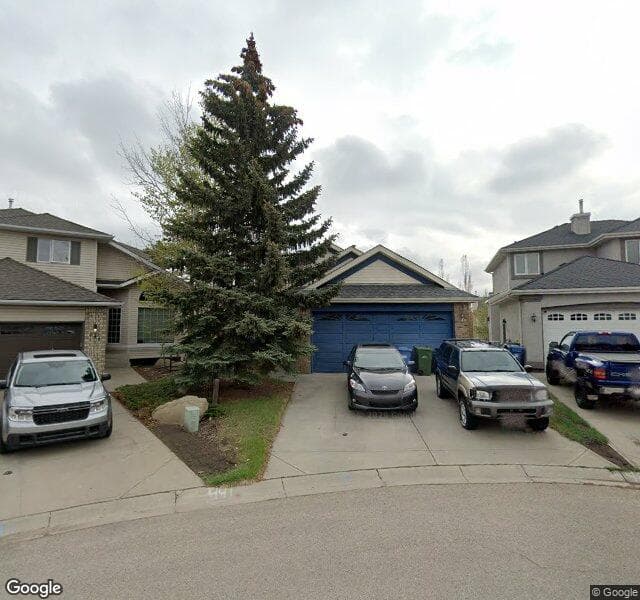 Street view of 348 Hidden Valley Landing NW, Calgary