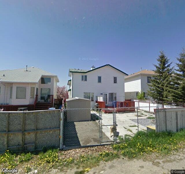 Street view of 139 Applecrest Crescent SE, Calgary