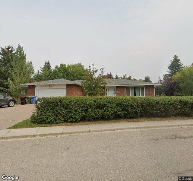Street view of 4136 Varsity Road NW, Calgary