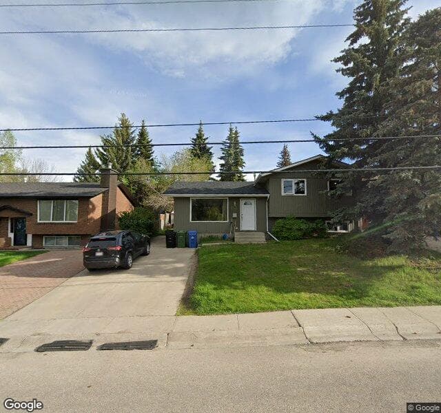 Street view of 2323 98 Avenue SW, Calgary