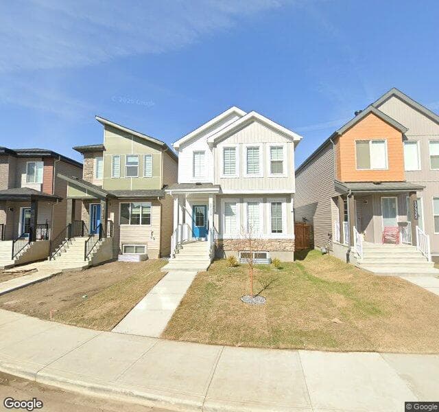 Street view of 17318 6A Street NE, Edmonton
