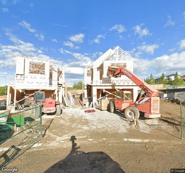 Street view of 245 Spring Creek Circle SW, Calgary