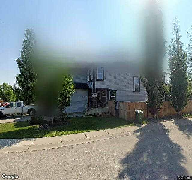 Street view of 183 Autumn Close SE, Calgary