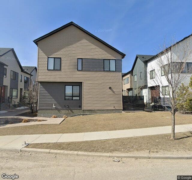 Street view of 210 Redstone Crescent NE, Calgary