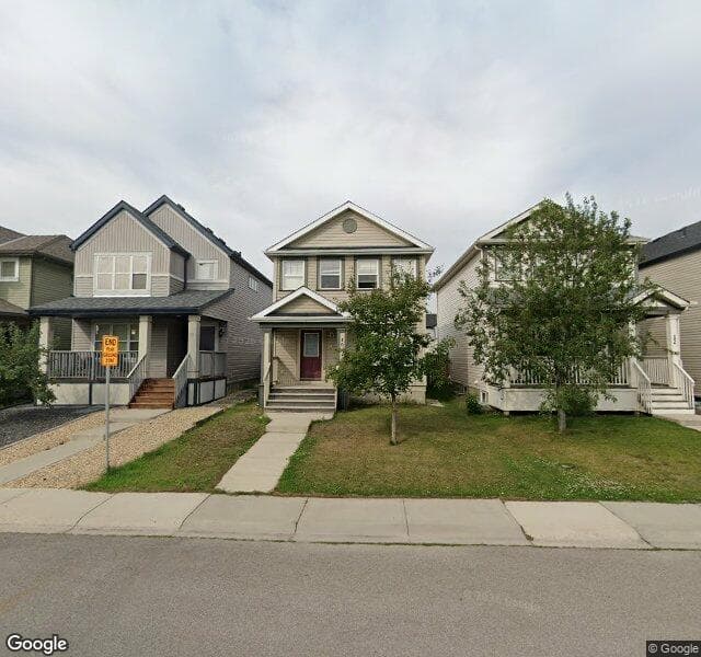 Street view of 16 Copperstone Gardens SE, Calgary
