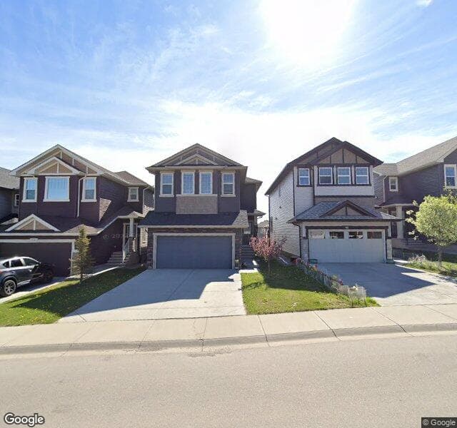 Street view of 86 Sage Berry Way NW, Calgary