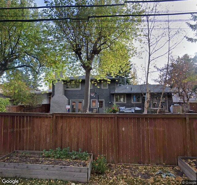 Street view of 7307 Keewatin Street SW, Calgary