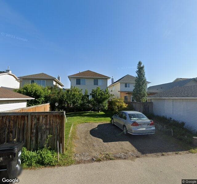 Street view of 27 Taravista Crescent NE, Calgary