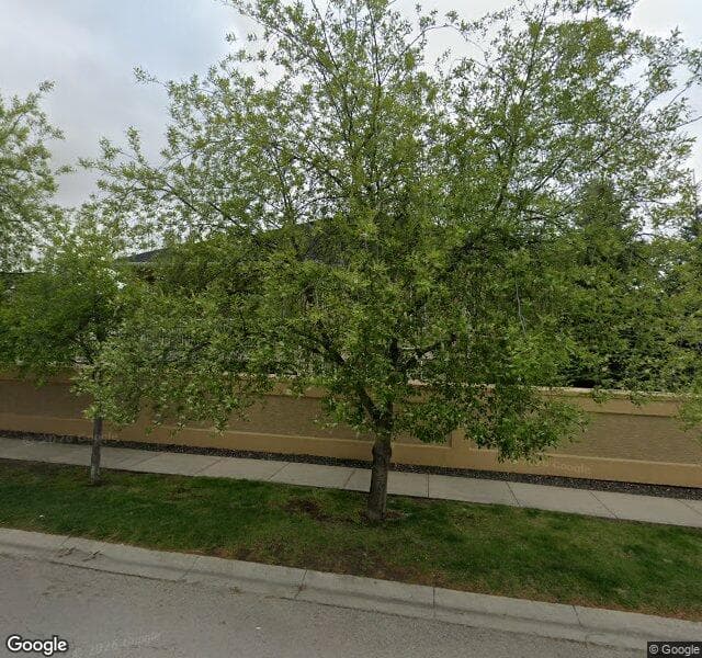 Street view of 6 Evercreek Bluffs Place SW, Calgary