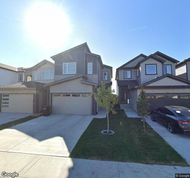 Street view of 1321 20 Street NW, Edmonton