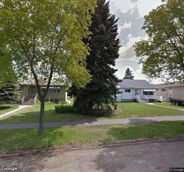 Street view of 1 2 3-12411 81 Street NW, Edmonton