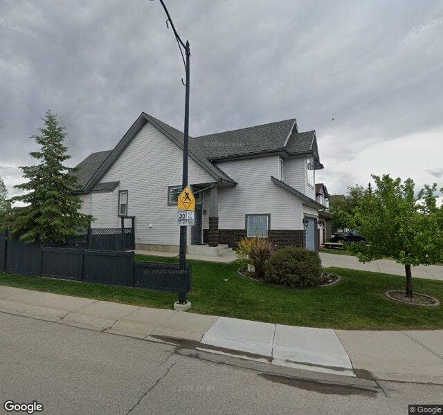 Street view of 433 Evanston View NW, Calgary