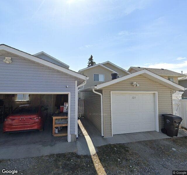 Street view of 127 Martinwood Court NE, Calgary