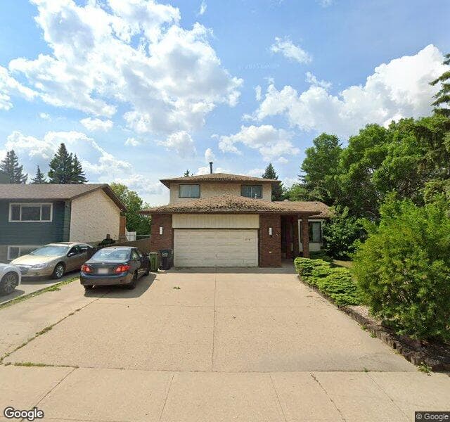 Street view of 3716 65 Street NW, Edmonton