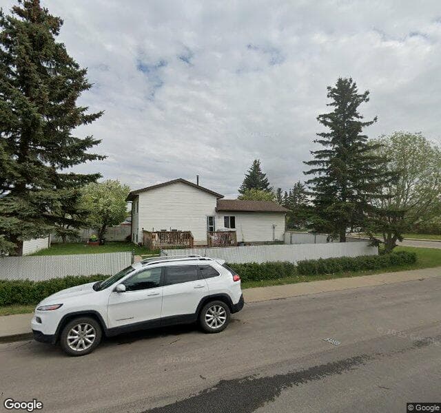 Street view of 17704 95 Street NW, Edmonton