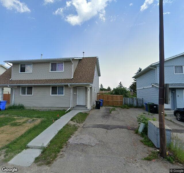 Street view of 7 Radcliffe Close SE, Calgary