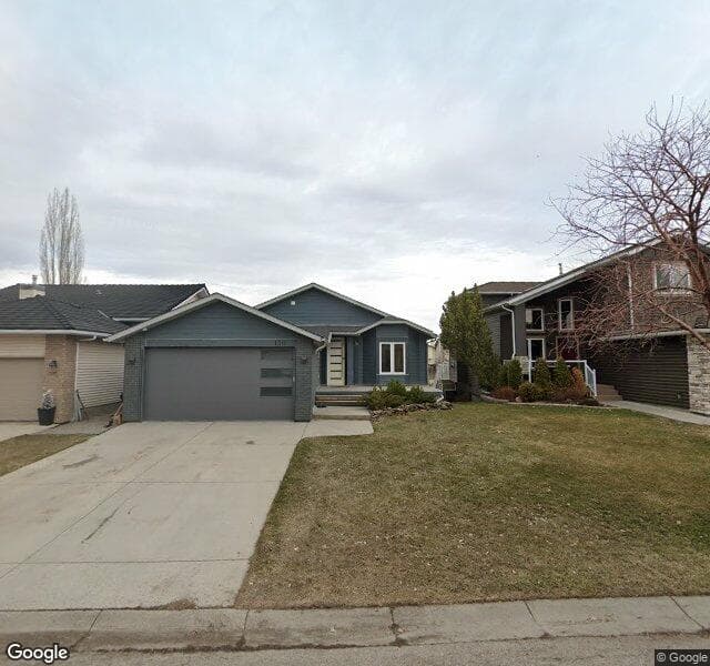 Street view of 120 Riverview Close SE, Calgary