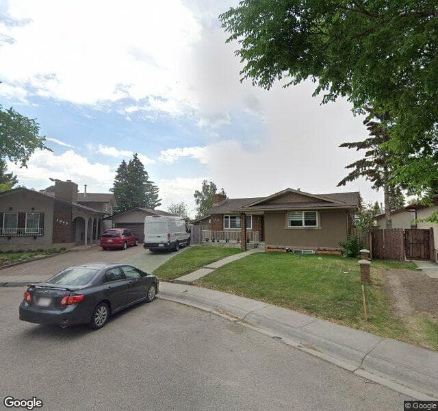 Street view of 5039 Whitestone Way NE, Calgary