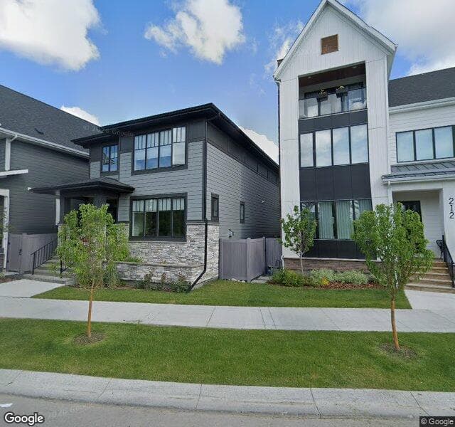 Street view of 216 Normandy Drive SW, Calgary