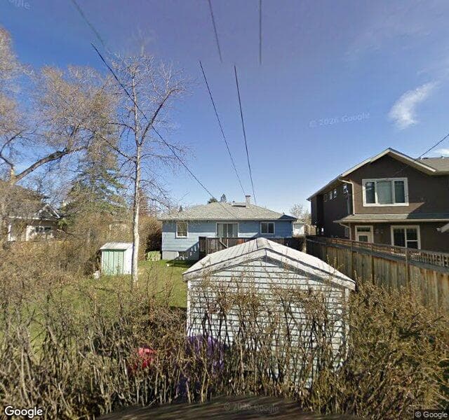 Street view of 2029 Westmount Road NW, Calgary
