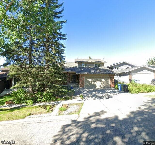 Street view of 7015 Edgemont Drive NW, Calgary