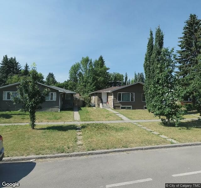 Street view of 93 Cambrian Drive NW, Calgary